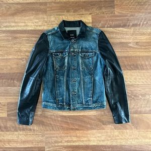 Madewell x Veda Denim & Leather Jacket